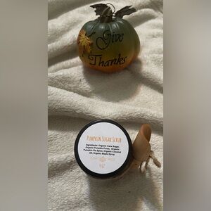 Pumpkin Sugar Scrub 4 oz Handcrafted